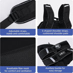 Dog Lift Harness for Small Dogs, Dog Backpack Carrier, Adjustable Padded - Image 8