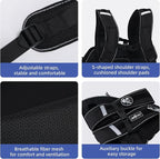 Dog Lift Harness for Small Dogs, Dog Backpack Carrier, Adjustable Padded - Image 8