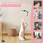 Interactive Bird Simulation Cat Toy Set, Cat Wand Toys, Wand Self-Holding - Image 2