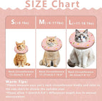 Cat Cone Collar Soft, Adjustable Cat Recovery Collar Kitten Cones to Stop - Image 2