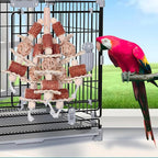 Bird Toys, Natural Corn Stick Parrot Toys Hanging in Bird Cages，for Small and - Image 9