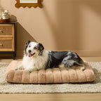 LE SURE Cute Orthopedic Dog Bed Large Sized Dog, Waterproof Chic Flat Pet Beds - Image 2