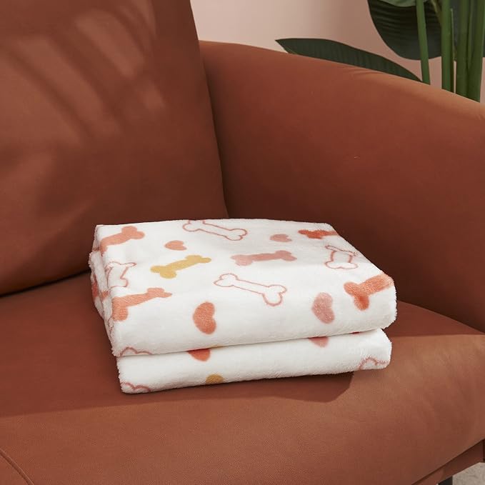 Allisandro Luxurious Dog Blanket, 350 GSM Super Fuzzy Microplush Fleece Pet - Image 5