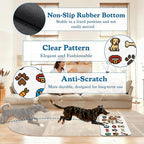 Dog Fun Pet Feeding Mat–Christmas Stocking Quick Dry Absorbent Dog Cat Food Mat - Image 4