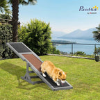 PawHut Wooden Dog Agility Seesaw - Image 2
