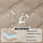 Smiry Waterproof Dog Bed Cover Blanket 30x70, Soft Reversible Pet Blanket - Image 2