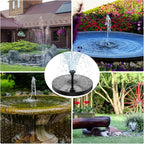 AISITIN Solar Fountain Pump 2.5W, 6.7" Solar Powered Water Fountain - Image 4
