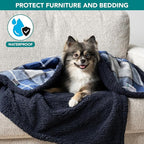 PetAmi Waterproof Dog Blanket for Small Medium Dog Puppy Cat Throw for Couch - Image 2