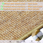 Cat Scratcher Mat, 23.6 x 15.7inch, Natural Sisal Cat Scratchers - Image 3