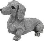 Dachshund Statue 6.7'' x 4.7'' Garden Decor by Unknown