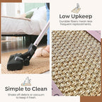 Premium Brazilian Cat Scratcher Mat – 24'' x 16'' Natural Fiber 100% Sisal - Image 4