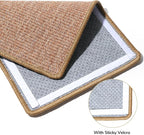 FUKUMARU Cat Scratcher Mat, 23.6 X 31.5 Inch Natural Sisal Cat Scratch Mats - Image 3