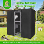 Kingling Outdoor Cat House Cover - Image 2