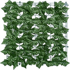 Artificial Ivy Privacy Fence Wall Screen, 48x120 in UV-Anti Faux Greenery - Image 7