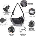 FDJASGY Pet Sling Carrier for Small Dogs Cats, Breathable Mesh Travelling Hand - Image 3