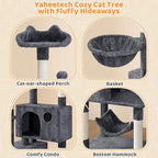 Yaheetech 64.5in Extra Large Cat Tree - Image 4