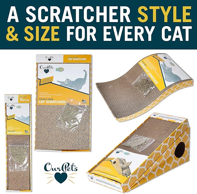 Our Pets Far and Wide Cat Scratcher Multipack - Image 7