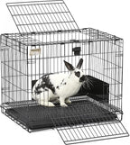 MidWest Homes for Pets Small Wabbitat Rabbit Cage, Grid Mesh Floor, Removable - Image 4