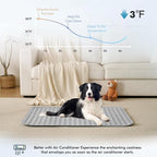 MICROCOSMOS Summer Cooling Mat & Sleeping Pad- Water Absorption Top, Materials - Image 2