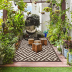 GENIMO Outdoor Rug for Patio Clearance, Reversible Plastic Straw Rugs for RV - Image 3