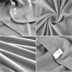 Fleece Throw Blankets Bulk Fleece Blankets Solid Wholesale Lightweight Warm Soft - Image 3