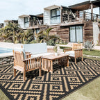 GENIMO Outdoor Rug for Patio Clearance, Reversible Plastic Straw Rugs for RV - Image 7
