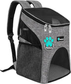 PetAmi Small Dogs and Cat Backpack Carrier, Airline Approved Pet Backpack by PetAmi