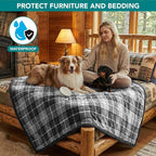 PetAmi Waterproof Dog Blanket for Bed, XL Dog Pet Blanket Couch Cover Protection - Image 2