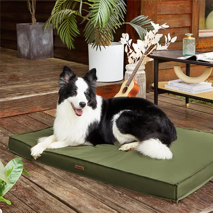 LE SURE Outdoor Waterproof Dog Crate Bed Large Sized Dog, Orthopedic Egg Crate - Image 5