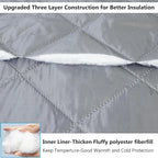 Reversible Wide Magnetic Thermal Insulated Door Curtain - Image 4