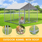 7.5×7.5×5.3 FT Outdoor Dog Kennel - Image 2
