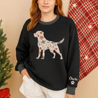 NAZENTI Personalized Dog Sweatshirt, Custom Photo Shirts, Dog Embroidered Shirt - Image 2