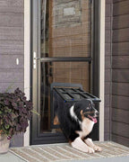 PETLESO Dog Door for Sliding Door, Lockable Dog Screen Door - Image 6