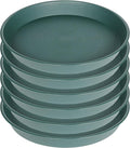 6 Pack of 7 inch Plant Saucer, Heavy Duty Plastic Plant Water Tray 7 inch Round by Bleuhome