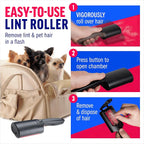 ChomChom Roller Pet Hair Remover – Reusable Lint Roller Pet Hair Removal Tool - Image 3