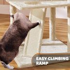 Yaheetech 68.5in Cat Tree Multi-Level Cat Tower - Image 7
