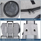 OWNPETS Pet Sling Carrier, Pet Airline Carrier Travel Bag, Fit 10~13lb Small - Image 4