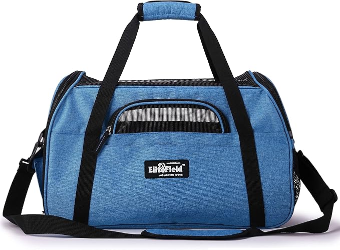 EliteField Soft Pet Carrier Soft Sided Dog Puppy Cat Carrier Travel Bag - Image 7