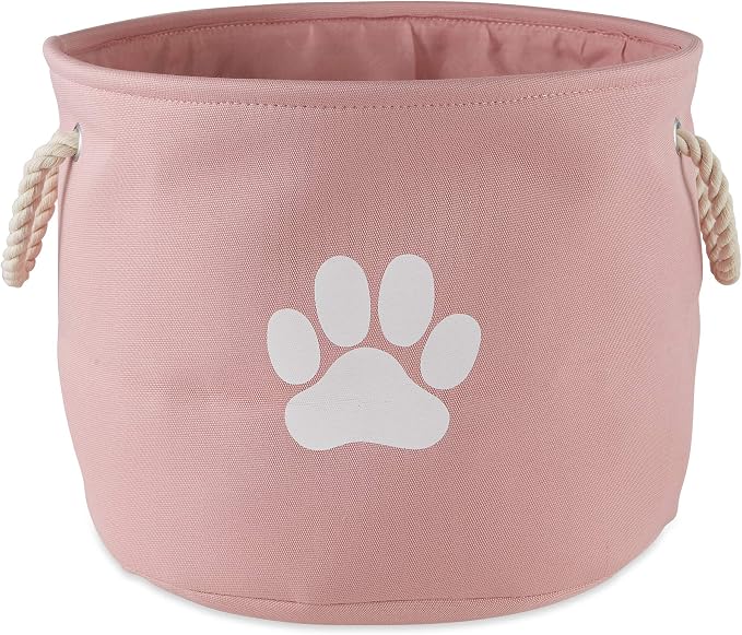 Bone Dry Pet Storage Collection Collapsible Bin, Medium Round by BoneDry