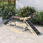 PawHut Wooden Dog Agility Equipment - Image 7