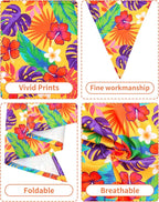 PET SHOW 50 Pack Hawaiian Dog Bandanas Bulk - Image 3