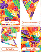 PET SHOW 50 Pack Hawaiian Dog Bandanas Bulk - Image 3