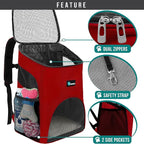 PetAmi Small Dogs and Cat Backpack Carrier, Airline Approved Pet Backpack - Image 3