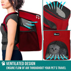 PetAmi Small Dogs and Cat Backpack Carrier, Airline Approved Pet Backpack - Image 4