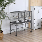 PawHut Divided Breeder Bird Cage - Image 2