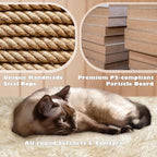 Yaheetech 54in Cat Tree Tower Condo Furniture Scratch Post - Image 7