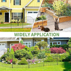 Decorative Metal Garden Fence - Image 5