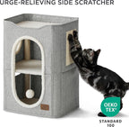 Bedsure 2 Story Cat House - Image 2