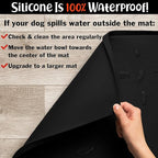 DogBuddy Dog Food Mat – Waterproof Dog Bowl Mat - Image 8