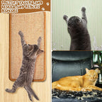 Tuanse 4 PCS Cat Scratcher Mat, 15.7 x 7.8 Inches Sisal Cat Scratching Pad - Image 4